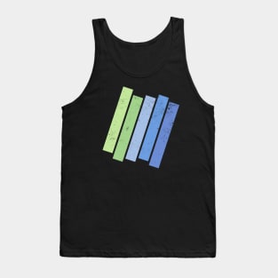 Northern Lights Stripes Vintage Tank Top